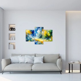 Kép - Absztrakt napos nap (90x60 cm)
