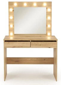 Sminkasztal AMORIO artisan tölgy