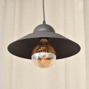 Csillár zsinóron SORAPIS 1xE27/15W/230V fekete