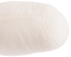 Plüss kutya, bézs/kék csíkok, 90cm, REXO typ 2