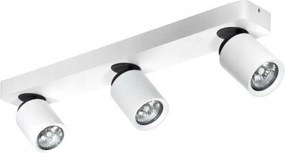 Mennyezeti és fali spotlámpa AZzardo Tomi 3 fehér/szürke AZ0664 GU10 3x