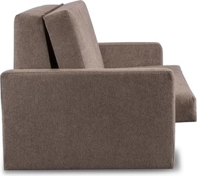 Kétszemélyes ágyazható kanapé bézs színben MILAN 2