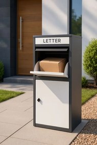 Postaláda csomagokra és levelekre