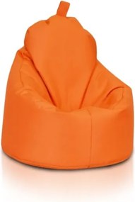 Babzsák Yoko ökobőr / poliészter TiaHome - Narancssárga