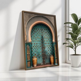GE128-L keretezett MDF falikép, 35 x 47 cm