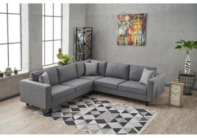 Sarokkanapé Kale Linen - Szürke
