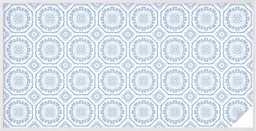 Tejfólia Ablak Védelem és Adatvédelem Virágos díszek 200x100