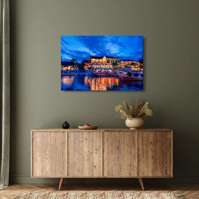 Egy kép Hoi An éjszakai városáról, Vietnam (90x60 cm)