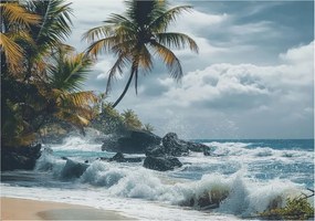 Dekoratív Fali Fotótapéta Egzotikus tengerpart 312x219 Ragasztó