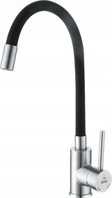 Konyhai csaptelep mozgatható kifolyócsővel gumi fém Duro szuper minőség