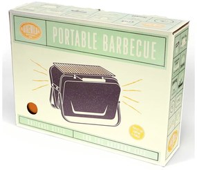 Faszenes hordozható grillsütő Burnt Orange – Rex London