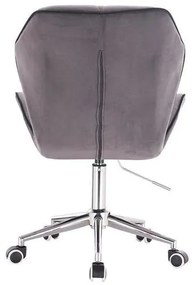 HR212K Grafit modern velúr szék