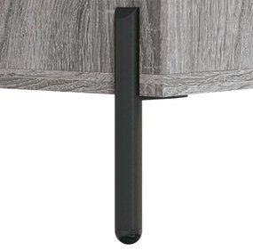 szürke sonoma színű szerelt fa TV-szekrény 102 x 36 x 50 cm
