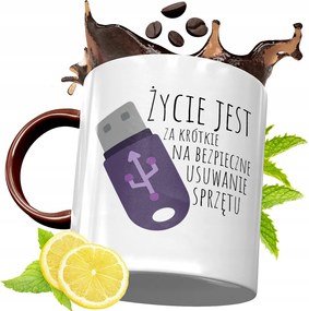 Bordó Bögre Informatikusoknak Születésnapi Ajándék fényképes nyomtatással