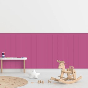 PIPPER. Textil öntapadó tapéta - Egy téglalap - Cukorka rózsaszín színű Méret: 100cm, Szín: Sötét