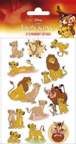 Disney Az Oroszlánkirály Fun tetkó 12 db-os