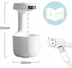 Modern antigravitációs párásító és diffúzor