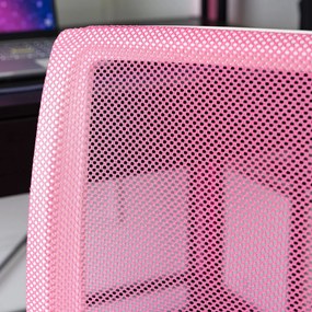 Irodai Forgószék Rózsaszín Színben. NATE