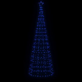 kék LED karácsonyfa tüskékkel 570 LED 300 cm