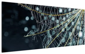 Kép - Virág pókhálóval (120x50 cm)