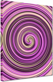 Vászonkép 30x40 Lila centrifuga és krém