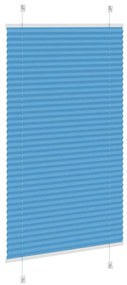 pliszírozott redőny kék 70x100 cm szövetszélesség 69,4 cm