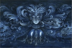 Kép - sötét barokk (90x60 cm)