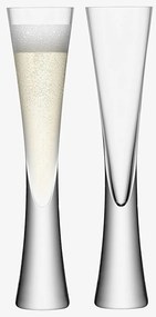 Moya pezsgőspohár, 170 ml, átlátszó, 2 db-os készlet - LSA International