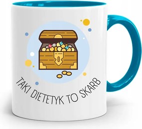 Dietetikus Dietetikusoknak Kék Ajándék Bögre fényképes nyomtatással