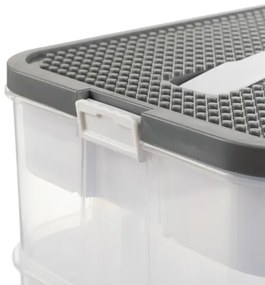 4 szintes doboz építőkockákra - játékrendszerező - Kruzzel