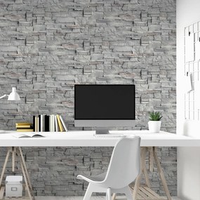 Arthouse Signature 1 Slate Wall szürke kőfal mintás papír tapéta – 909704