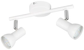 Fehér spotlámpa ø 8 cm Cantar – Trio