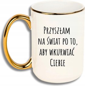 Bögre Nagy Fehér Arany Rant Vicces Ajándék Jött A Világra