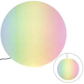 Okos kültéri lámpa fehér 77 cm IP65 WiFi-vel, A60 - Nura