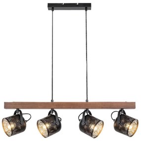 Rabalux 3300 - Csillár zsinóron ROTEM 4xE14/40W/230V