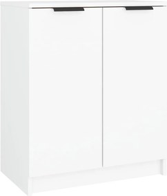 vidaXL füstös tölgyszínű szerelt fa cipősszekrény 59 x 35 x 70