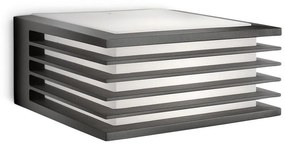 Philips - Kültéri fali lámpa SHADES 1xE27/15W/230V IP44 antracit 871951438538200
