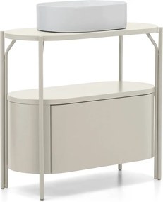 Fehér mosdó alatti szekrény 90x81 cm Arely – Kave Home