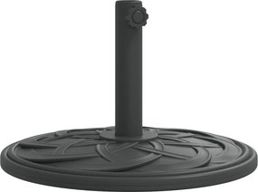 vidaXL kerek napernyőtalp rúdhoz Ø38 / 48 mm 12 kg