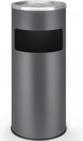 Szemeteskuka hamutartóval 30 L antracit