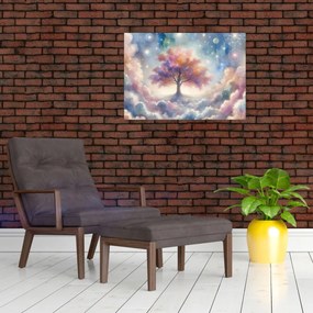 Kép – Életfa a felhőkben (70x50 cm)