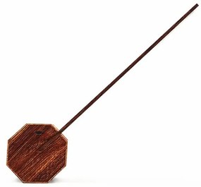 Barna LED asztali lámpa (magasság 38 cm) Octagon One – Gingko