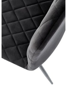 ORIS étkezőszék, 1 db, fekete