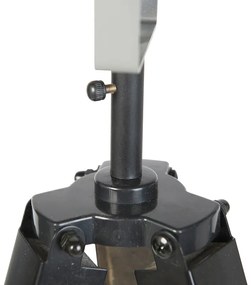 Okos ipari állólámpa fa szürke színben, wifivel, A60 - Laos