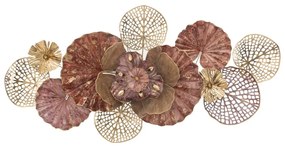 Flowery fali fémdekoráció, 118 x 58 cm - Mauro Ferretti
