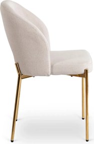 Szék krém/arany színben. BROS