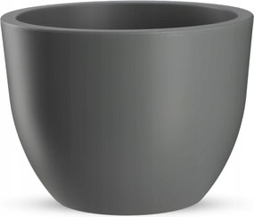 Virágtartó Fedő 30cm Matt Szürke