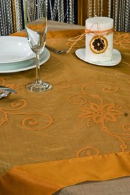 Mg Futófelület organza szatén Arany lengyel 60x120cm