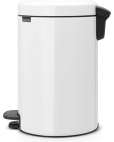 Fehér acél pedálos szemetes 12 l NewIcon – Brabantia