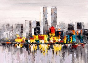 Kép - A nagyváros festménye (70x50 cm)